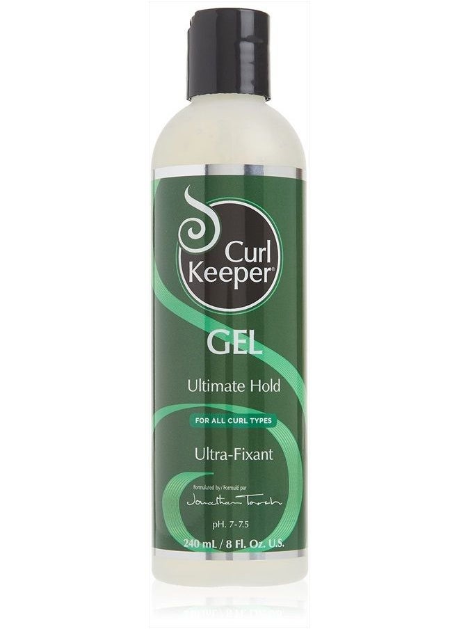 Curl Keeper Gel - Ultimate Hold with Frizz Control (8 oz)  - Image 1