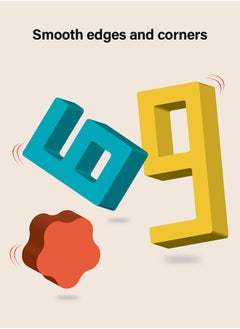 GROIC Foam Math Blocks Educational Toys, Including Math Manipulatives, Balanced Stacking, Memory Training, Unique Number Blocks for Math, Ages 3 and up as Gifts, Party Games, Education  - Image 4