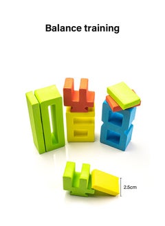 GROIC Foam Math Blocks Educational Toys, Including Math Manipulatives, Balanced Stacking, Memory Training, Unique Number Blocks for Math, Ages 3 and up as Gifts, Party Games, Education  - Image 3