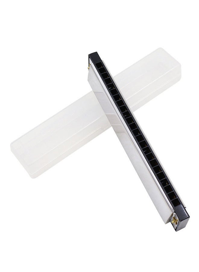 NIBEMINENT 24-Holes Tremolo Harmonica Mouth Organ Key Of C  - Image 1