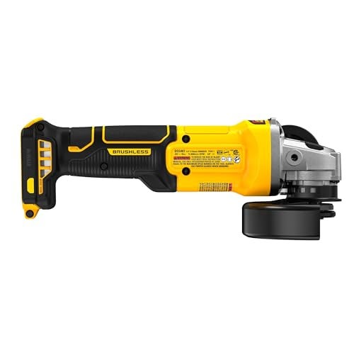 DEWALT 20V MAX Cordless 4 1/2 Inch Slide-Switch Power Angle Grinder, Bare Tool Only (DCG407B) - Image 3