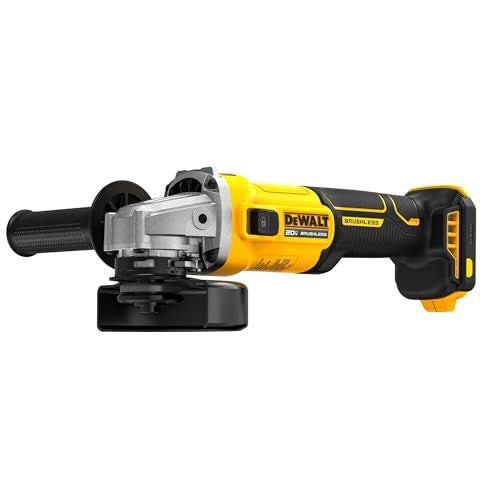 DEWALT 20V MAX Cordless 4 1/2 Inch Slide-Switch Power Angle Grinder, Bare Tool Only (DCG407B) - Image 2