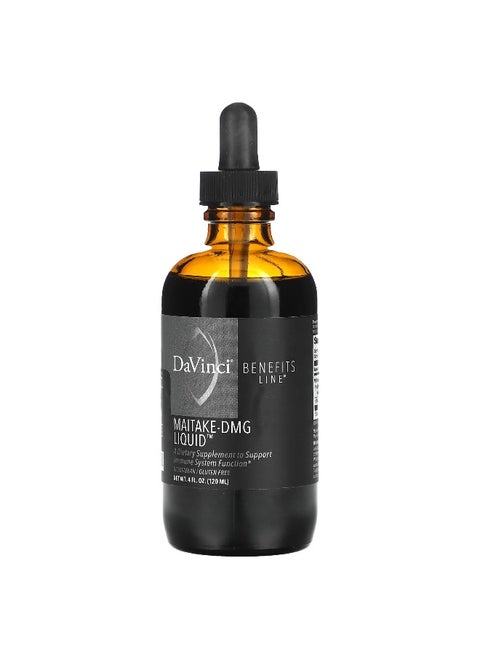 DaVinci Laboratories, Benefits Line, Maitake-DMG Liquid, 4 fl oz (120 ml)