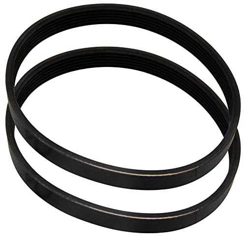 Powswopx 2 Pack 135J6 Planer Drive Belt Replacement Drive V Belt for Delta 22-540 22-546 TP300, Ryobi AP10, Wen 6550 - Image 2