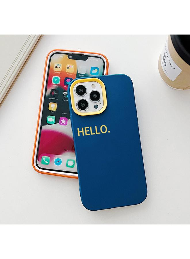 S-TOP Case For iPhone XS Max HELLO Word PC Hybrid TPU Phone Case - Image 4