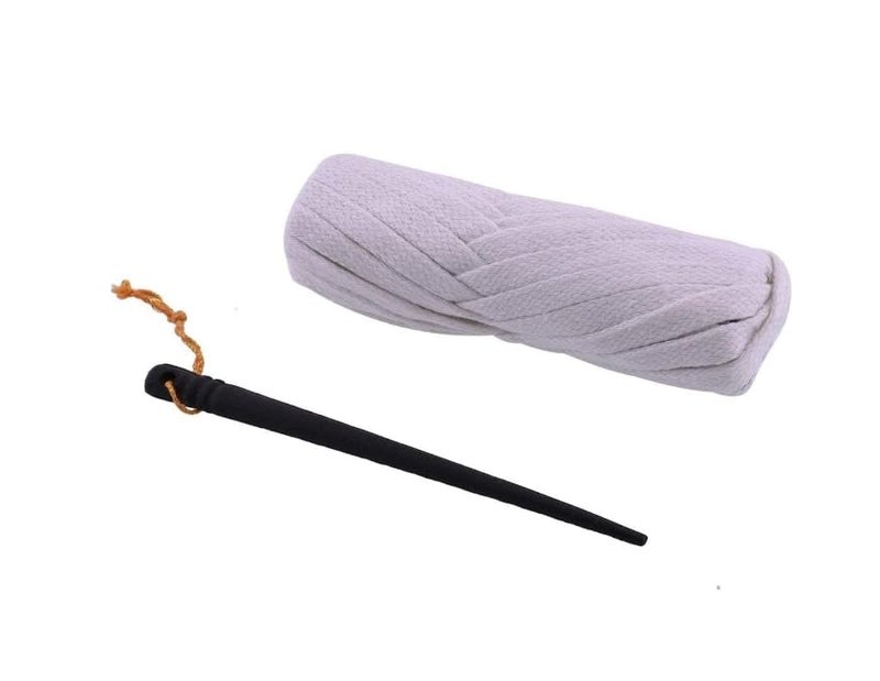 AARNASHOPPE Cotton Nada Flat Dori String for Salwar Pyjamas Waist Band Drawstring Bundle Roll for Ethnic Indian Dresses White 60 Meter(3 Rolls of 20METER Each)  - Image 5