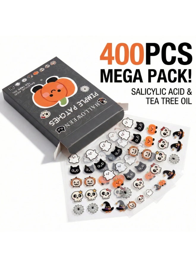 LA LUSH 400 Pcs Pimple Patch for Face – Day & Night Acne Spot Stickers, Zit and Blemish Cover Patches, Invisible Waterproof Pimple Patches for Skin Care - Image 2