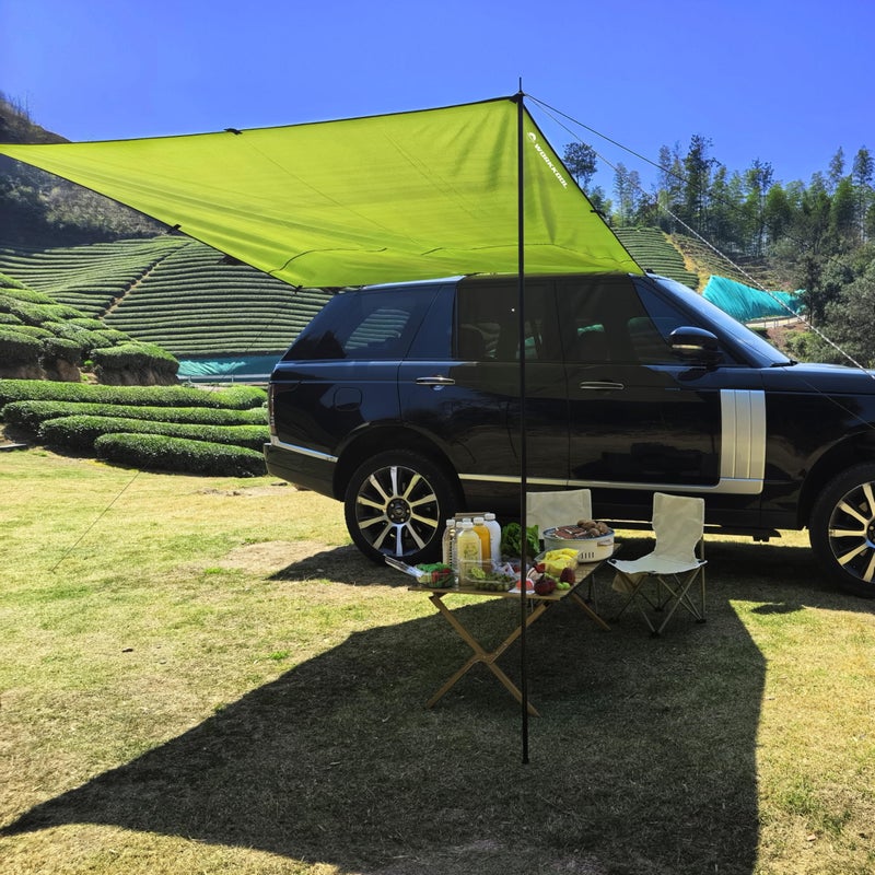 Awning Tarp for CampingTailgate Awnings  Shelters for Sun Shade and Waterproof Outdoor RearSide Vehicle Awning Shelter for Van MPV Campers10  656ftGreen