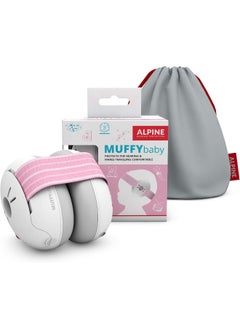 Alpine Muffy Baby Hearing Protection Earmuffs For Babies And Toddlers Up To 36 Months - Pink  - Image 1