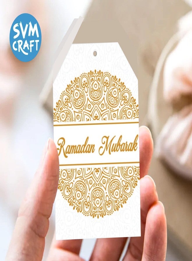 SVM CRAFT مجموعة بطاقات هدايا رمضان كريم من SVM CRAFT®، ٥٠ بطاقة، بطاقات رمضان مبارك، بطاقات عيد مبارك، بطاقات هدايا العيد - Image 5