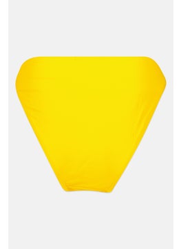 Missguided Women Plain Pull On Panty, Yellow  - Image 2
