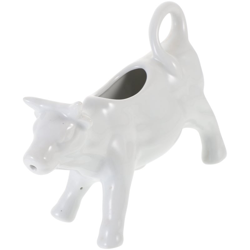 Ceramic Cream Jug Animal Gravy Boat Sauce Pitcher Creamer Coffee Syrup Jug for Restaurant - Image 5