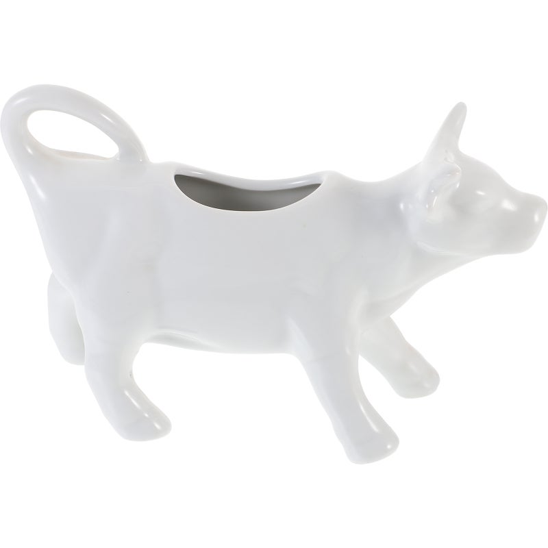 Ceramic Cream Jug Animal Gravy Boat Sauce Pitcher Creamer Coffee Syrup Jug for Restaurant - Image 1