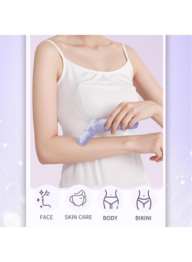 5 in 1 Electric Shaver for Women Rechargeable USB Hair Remover with LED Display for Face Arms Underarms Bikini Back and Legs Unisex - Image 3