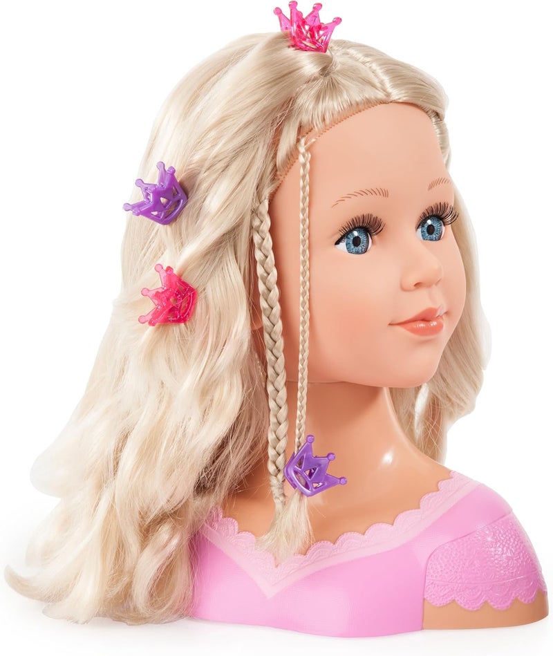Bayer Design Charlene Super Model Blonde Styling Head with Makeup - Image 3