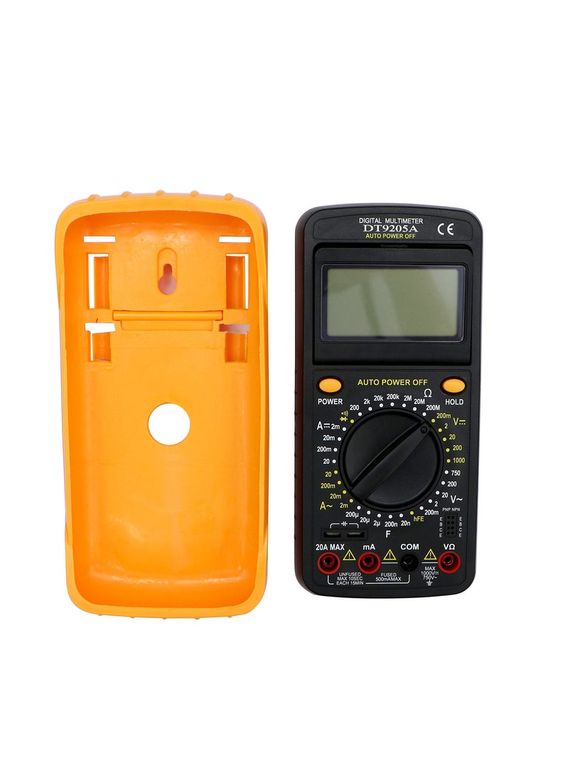 Generic Digital Multimeter - Black/Yellow  - Image 3