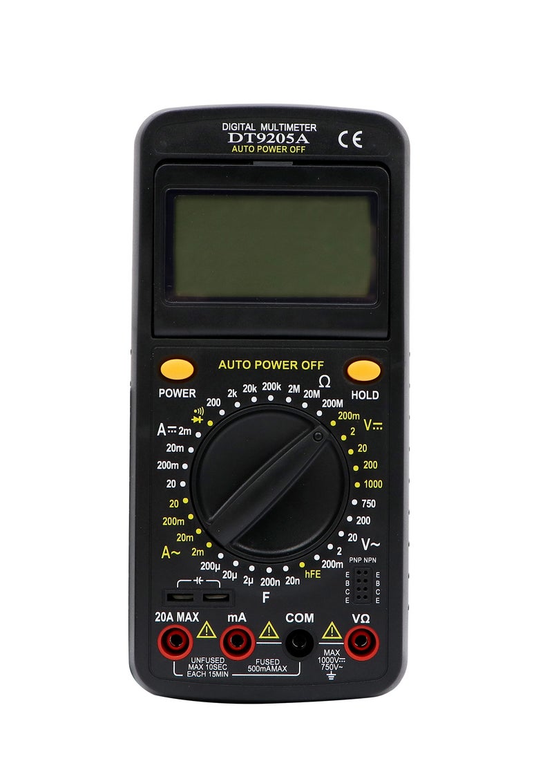 Generic Digital Multimeter - Black/Yellow  - Image 2