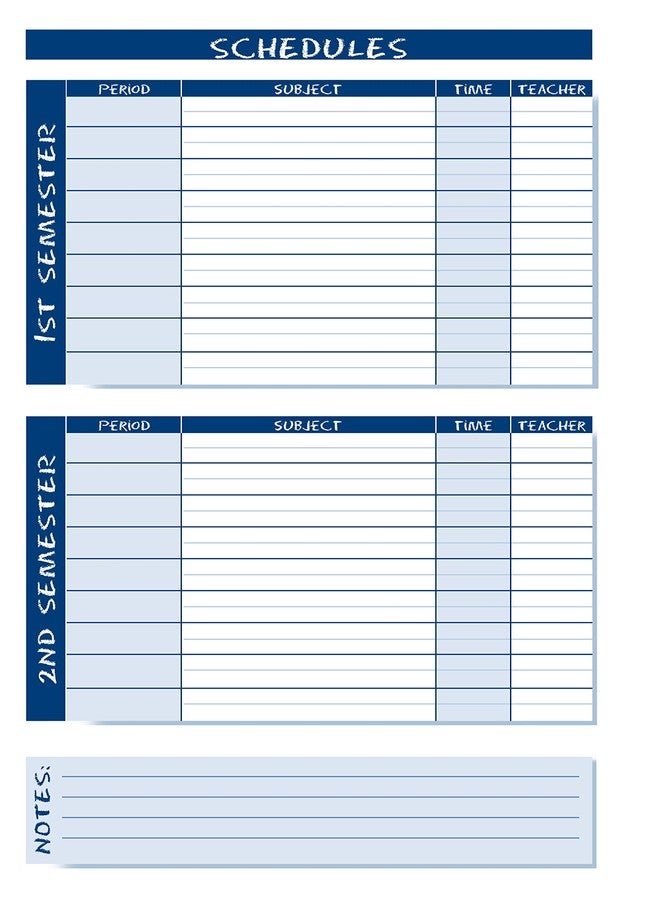 House of Doolittle Non-Dated, Student Planner/Assignment Book, Spiral 7 x 11 Inch (HOD2575) - Image 3