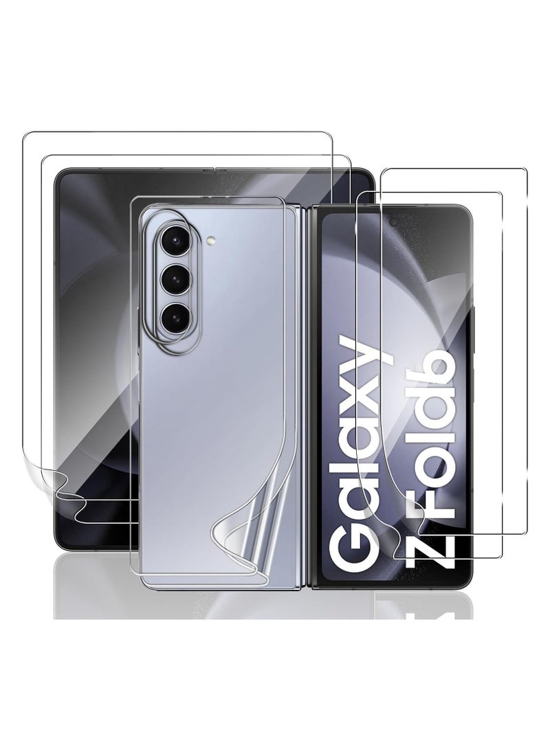 SYOSI Screen Protector [1SET] for Samsung Galaxy Z Fold 6, Galaxy Fold 6 HD Clear TPU Soft Film [Full Coverage][Fingerprint Recognition][touch-sensitive], TPU Film [Not Glass] Screen Protector for Z Fold 6 - Image 1