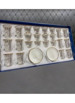 Extra Luxury Set of Tea Cups and Coffee Cups with Saucers – 36 Elegant Pieces for Special Occasions and Everyday Use  - Image 4