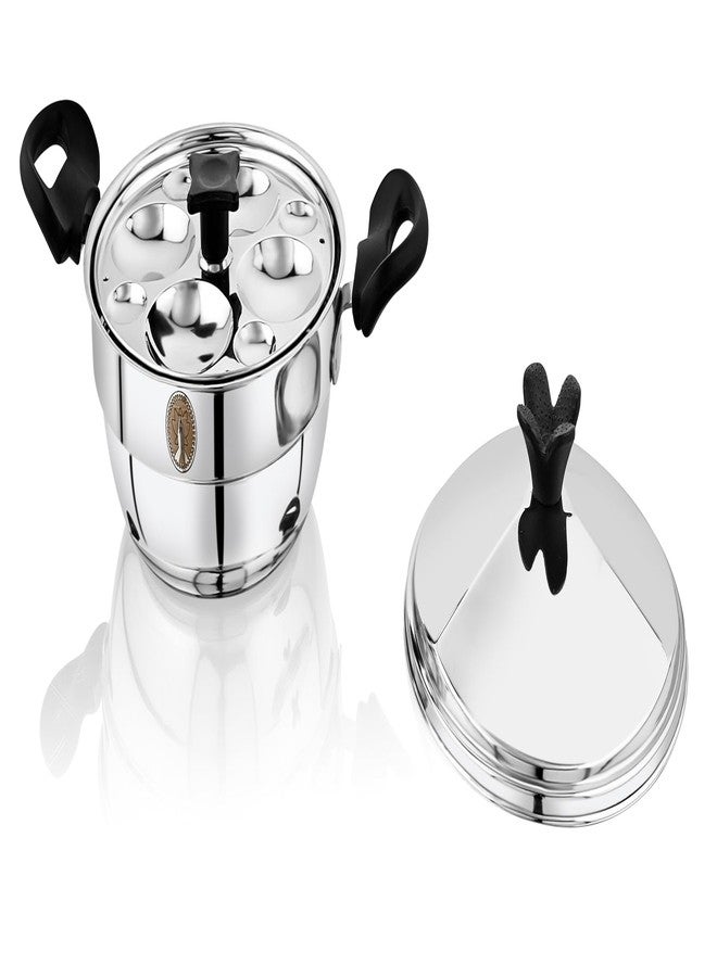 Ammantran Mom's Magic Stainless Steel Idli Kadahi with 8 Idli Stands, Easy to Clean & Durable Steel Kadahi 2200ML - Image 3