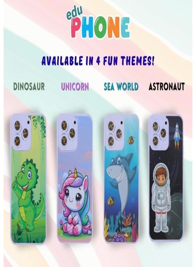 Educational Phone Type-C Rechargeable Musical Toy 28 Functions, Alphabet, Numbers, Varnmala, Animal Sounds, Nursery Rhymes in English & Hindi for Age 2 Years to 10 Years - Image 2