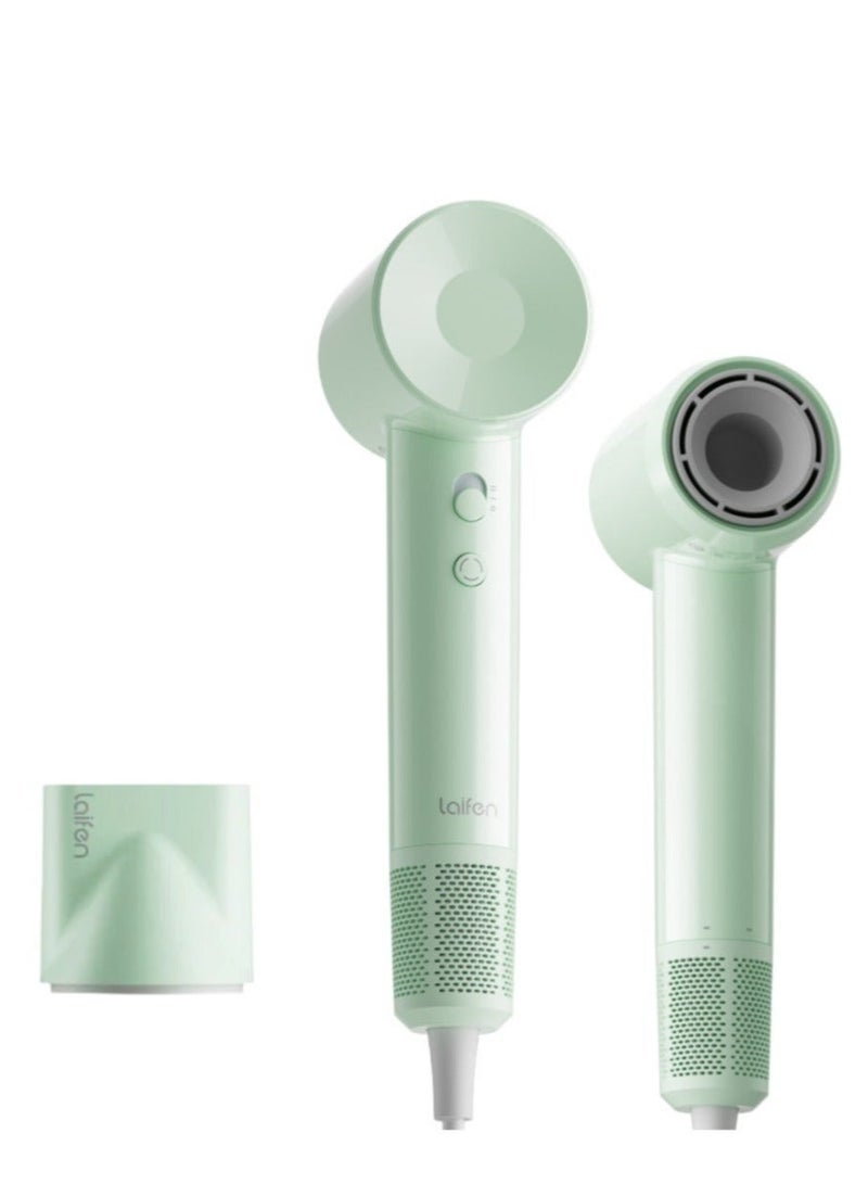 Laifen SE Lite Ionic Hair Dryer –Mint Green– Fast Drying Blow Dryer with 105,000 RPM Powerful Brushless Motor, Thermo-Control Technology, Low Noise, Lightweight & Compact – Best-Seller Worldwide, #1 International - Image 1
