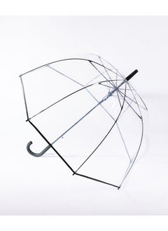 Fashion Transparent Arch Bird Cage Umbrella Long Handle Folding