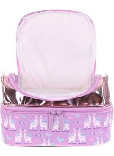 KAUKKO - Kids&love Mirror - Stone Lama Lunch Box L7093 - Image 1