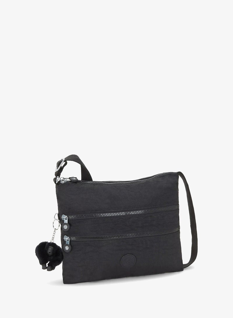 kipling Alvar Medium Female Crossbody - Black Noir - Image 5