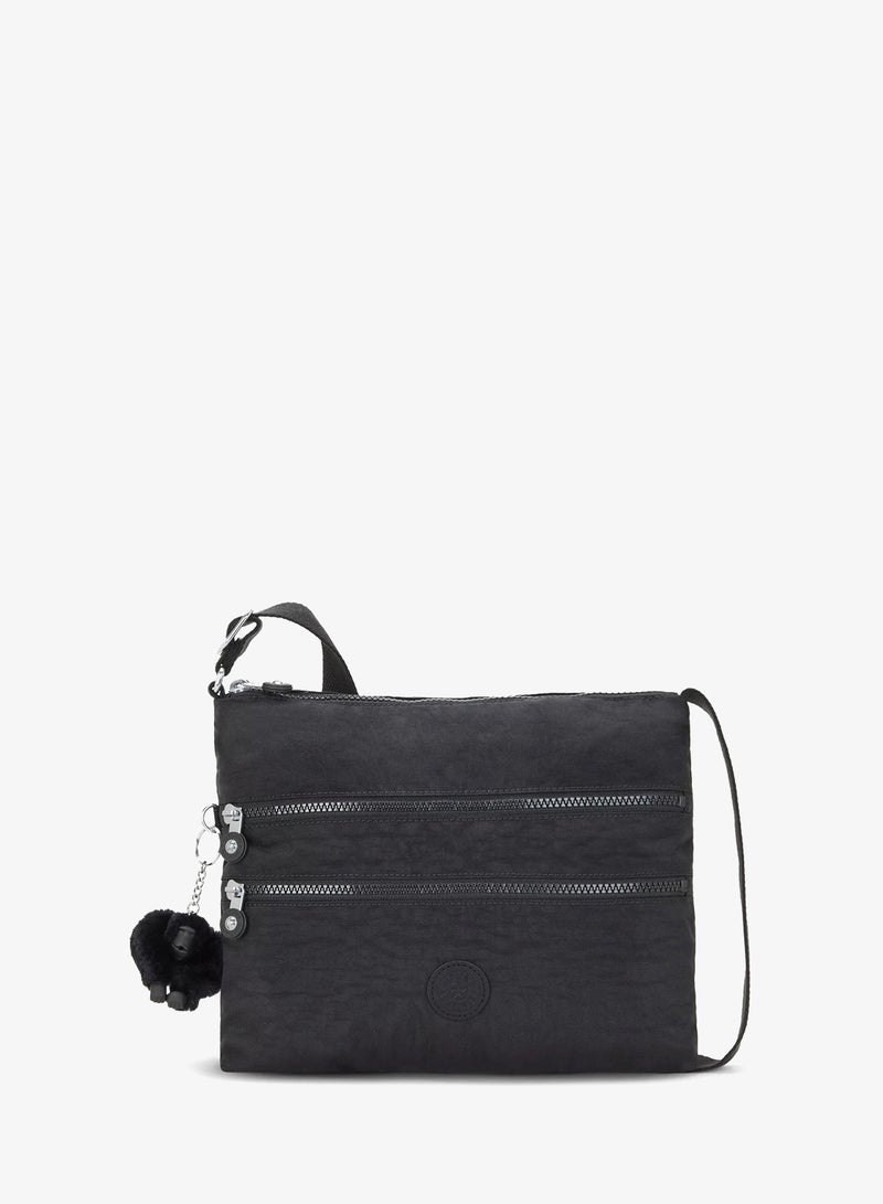 kipling Alvar Medium Female Crossbody - Black Noir - Image 1