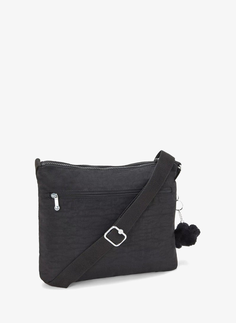 kipling Alvar Medium Female Crossbody - Black Noir - Image 3
