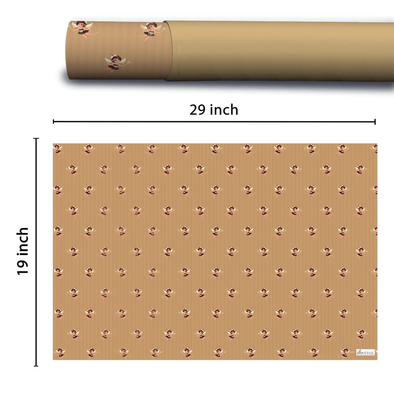 Dovetail Pixie Dust Kids Gift Wrapping Paper Pack of 10 Sheet - Image 3