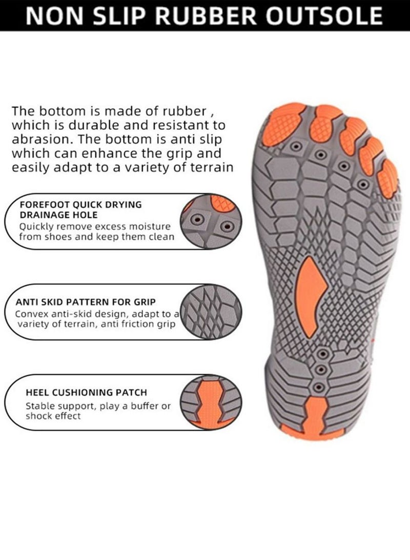 QUTOOB Professional Multi Sports Shoes, Perfect As Swimming Shoes, Surfing Shoes, Hiking Shoes, Beach Shoes, Diving Shoes, Pool Shoes, Comfortable, Anti Slip ,Quick Dry,  Aqua Shoes For Outdoor and Indoor Use  - Image 5