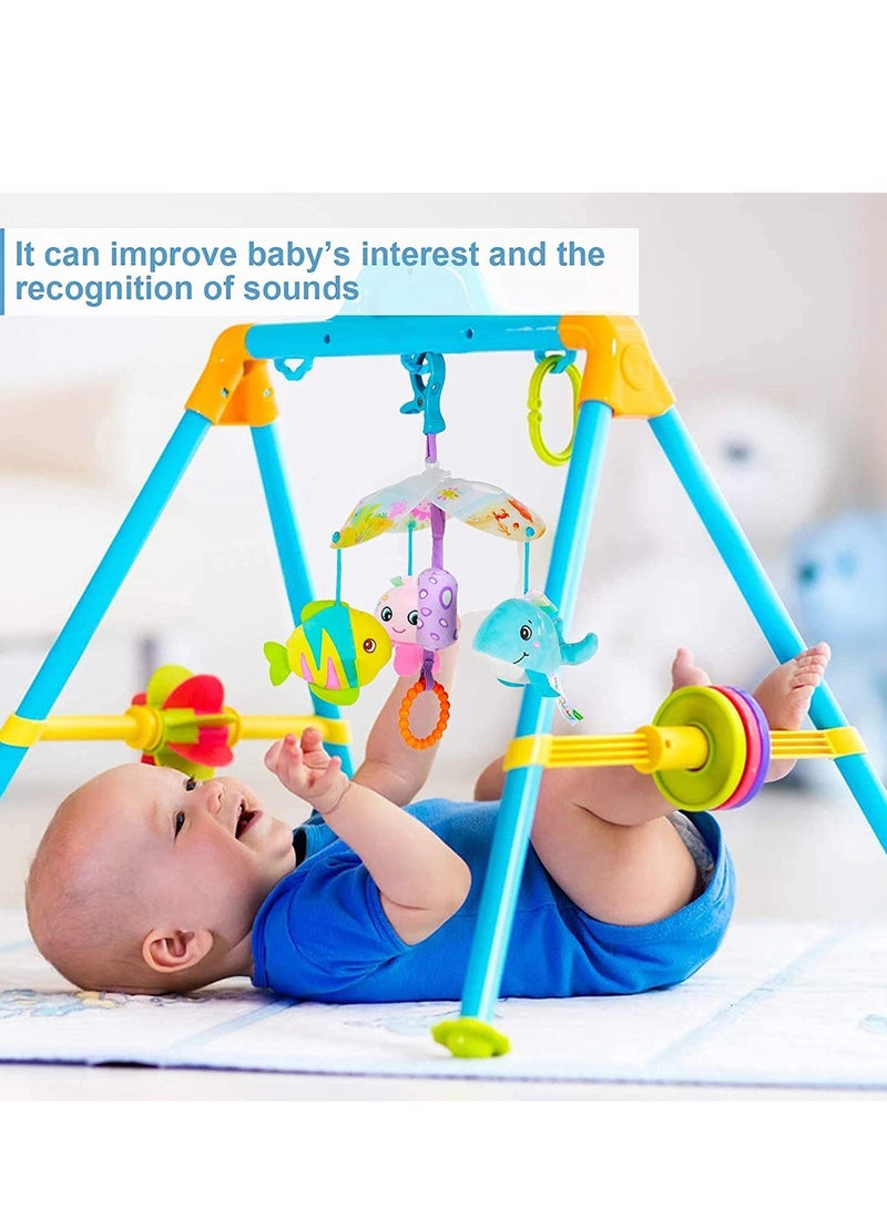 Zikra Baby Toys, Can Be Clipped On Car Seat Toys and Baby Stroller Toys, with Hanging Baby Rattles, Sensory Toys for Infants and Young Children, Suitable for Boys and Girls Over 3 Months Old - Image 5