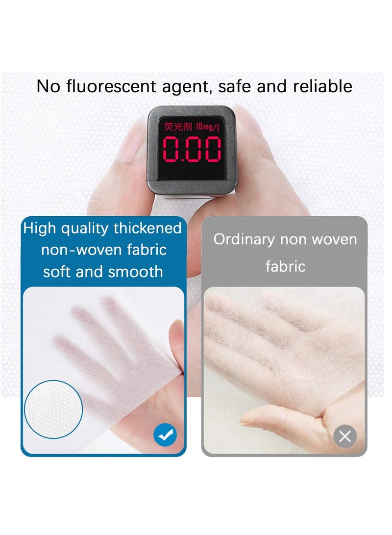 KASTWAVE طقمان من ملاءات السرير التي تستخدم لمرة واحدة وغطاء لحاف وغطاء وسادة للسفر، طقم ملاءات سرير محمول للاستخدام لمرة واحدة وجاهز للاستخدام (سفر مكون من 4 قطع مزدوجة) مجموعتان  - Image 4