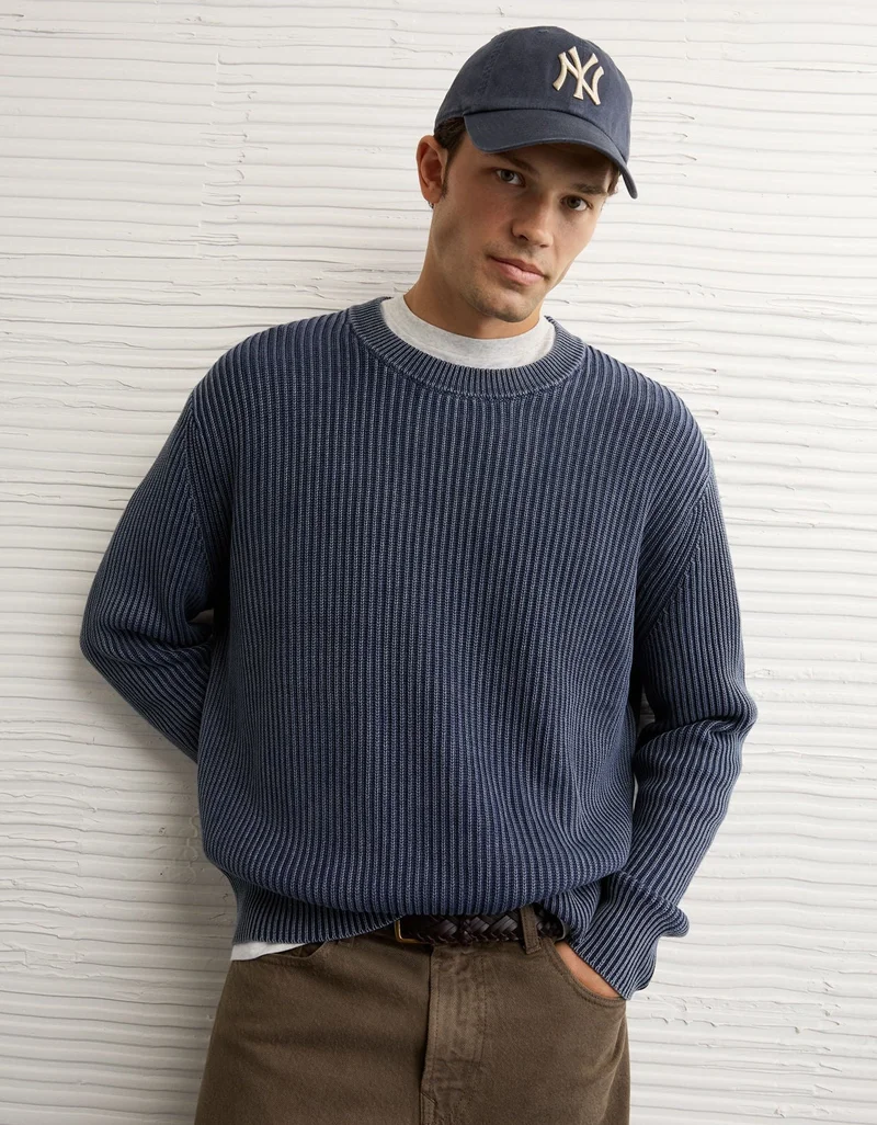 AE Fisherman Crew Neck Sweater
