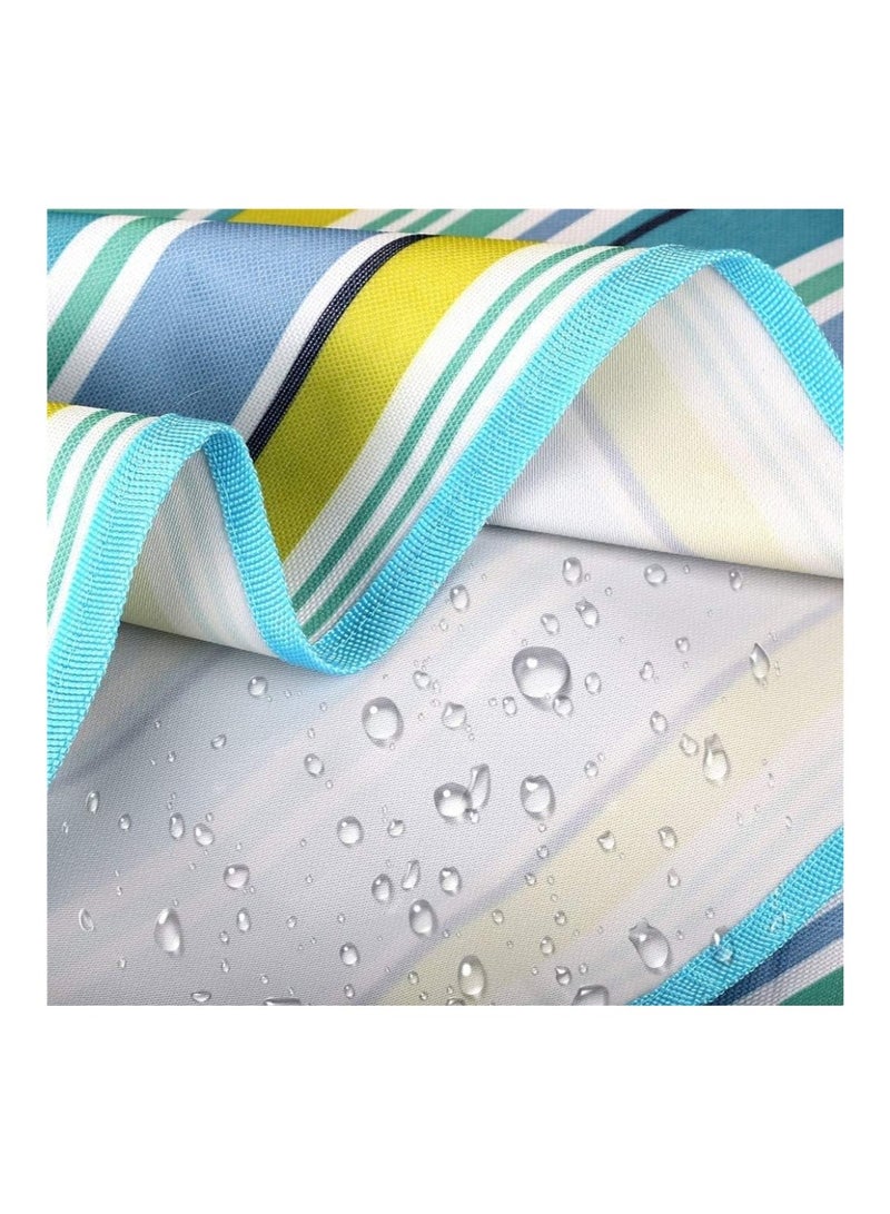 Waterproof Picnic Blanket – Large Portable Outdoor Beach & Camping Mat, Sand-Resistant Foldable Mat with Carry Strap for Park, Beach, Travel & Family Outings - Image 5