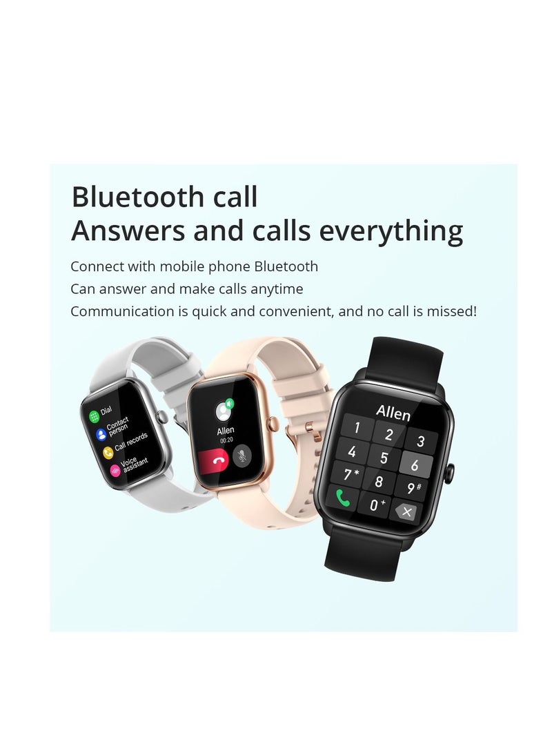 COLMI C61 Smart Watch For Men Women  Full Screen Bluetooth Calling Heart Rate Sleep Monitor 100+ Sport Models - Image 3