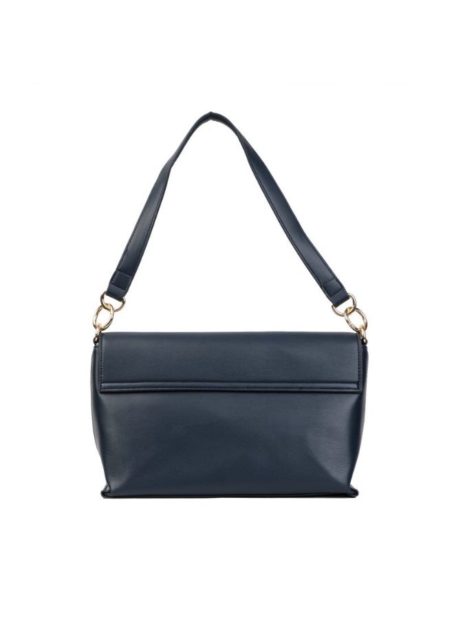 Hilfiger Denim حقيبة كتف تومي هيلفيغر سوداء مزينة بشعار تومي هيلفيغر - حقيبة كتف أنيقة للنساء - Image 3