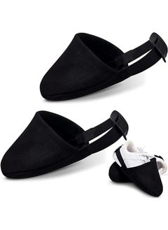 Realfrog Bowling Shoe Slider 2 Pack Bowling Shoe Cover with Elastic Band Adjustable Bowling Accessories for Men Women Bowler Playing Ball Dancing  - Image 1