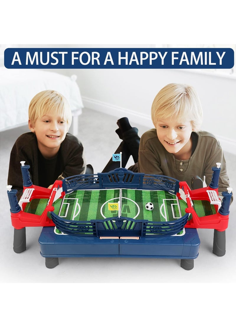 MileMelo Football Table Interactive Game Soccer Games Table Foosball Table for Boy Adults Kids Family Game Night Fun Mini Foosball Indoor Outdoor Party Games Toys Gifts  - Image 4