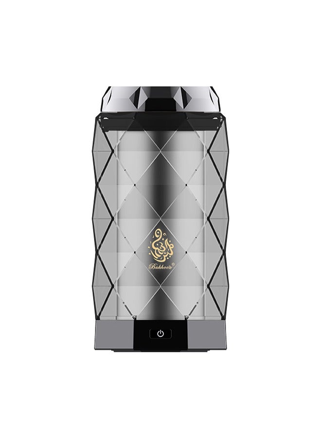 بخون - مبخرة بخور إلكترونية أصلية، مبخرة كريستال، مبخرة عربية، مبخرة عربية، جودة عالية للمنزل، السيارة، هدية بخور - Image 2