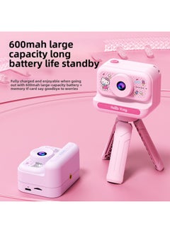 Generic Sanrio Kolomi Children HD Digital Camera With Bracket Campus Creative Boys And Girls Birthday Gift-Body Color:Hello Kitty  - Image 3