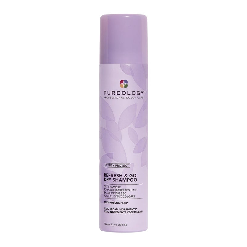 Pureology Style + Protect Refresh & Go Dry Shampoo | For Oily, Color-Treated Hair | Volumizing & Protective Dry Shampoo | Silicone-Free | Vegan | Updated Packaging | 5.3 Oz. | - Image 1