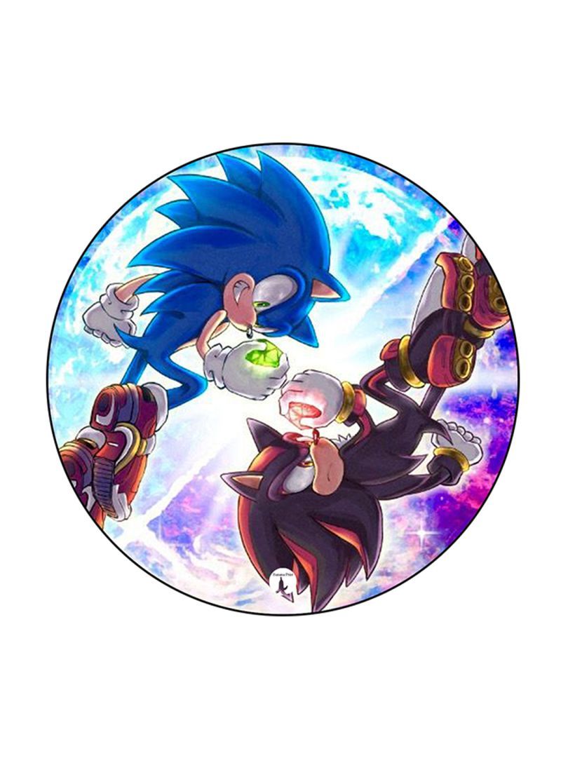 RKN Video Game Sonic Printed Pin Multicolour - Image 1
