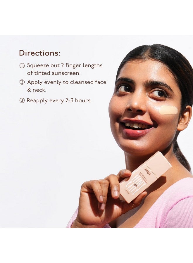 Asaya أسايا جميع أنواع البشرة تحت شمس واحدة لمسة من اللون واقي شمس ملون 50 SPF PA++++ تغطية خفيفة غير لامعة صيفية رملية 40 مل - Image 5