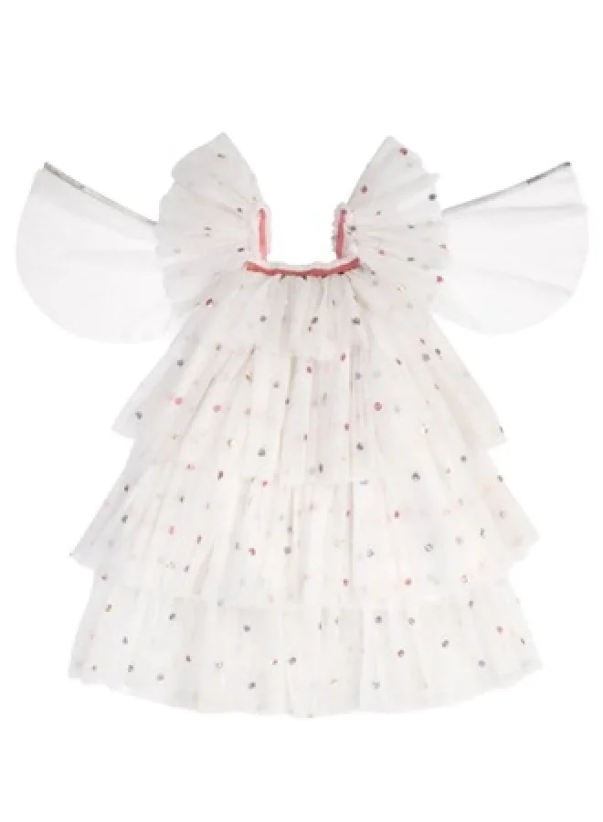 ميري ميري Sequin Tulle Angel Dress Up 5-6 Years