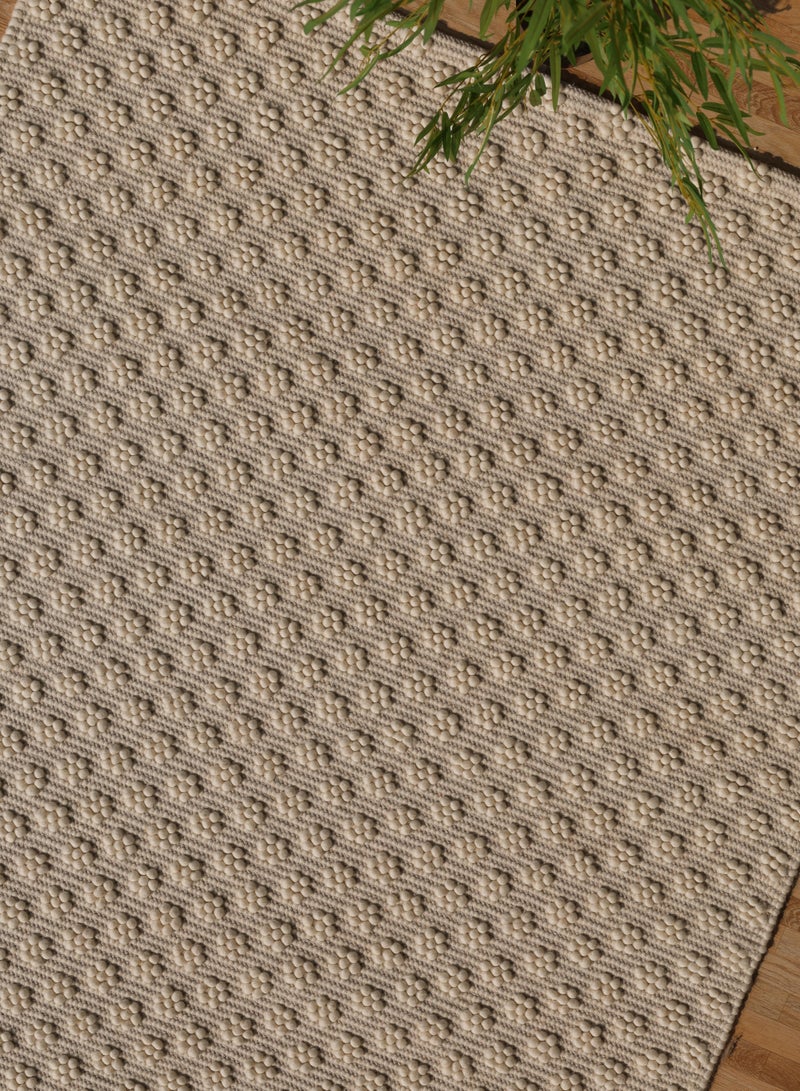 Ramsha Area rug woven flat weave boho handwoven bedroom carpet made with NZ wool and cotton SRN-038 rectangle shape for indoor living room Kitchen mat - Image 3