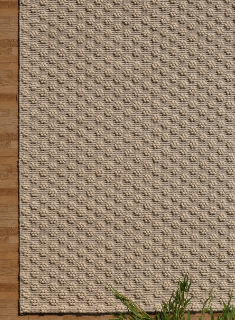 Ramsha Area rug woven flat weave boho handwoven bedroom carpet made with NZ wool and cotton SRN-038 rectangle shape for indoor living room Kitchen mat - Image 1